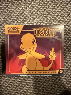 Pokemon Scarlet Violet Obsidian Flames Elite Trainer Box ETB Sealed - Image 1
