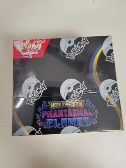 Pokemon TCG Mega Evolution Phantasmal Flames Booster Display Box Sealed 36 Packs - Image 2
