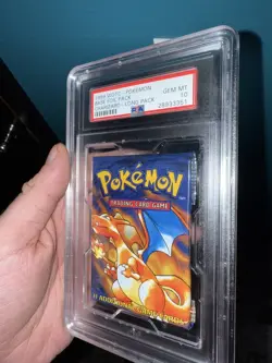 1999 WOTC - POKEMON BASE FOIL PACK CHARIZARD - PSA 10 - Image 3
