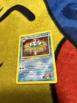 Pokemon Gym Heroes Holo Misty’s Tentacruel 10/132 P/LP Holo Bleed/Swirl! - Image 1