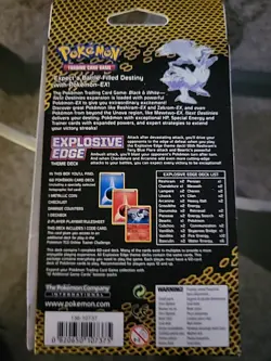 Pokemon TCG Black & White Next Destinies Explosive Edge Theme Deck - Image 2