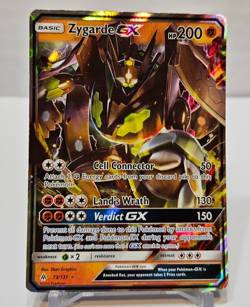 Zygarde GX 73/131 Full Art Ultra Rare Sun & Moon Forbidden Light Pokemon 622 - Image 1
