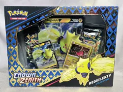 REGIELEKI V Collection Box Pokemon TCG Crown Zenith Factory Sealed 2023 - Image 1