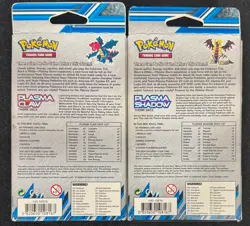 POKEMON BLACK & WHITE Plasma Blast Theme Decks BOTH Plasma Shadow & Plasma Claw - Image 3