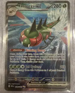 Yanmega EX Pokemon S&V - Destined Rivals 228/182 - SIR - 2025 - Pack Fresh 🔥 - Image 1