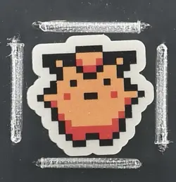 Clefairy Sprite - 2024 Pokemon Promo Stickers (25th Anniv.) - CGC Pristine 10 - Image 2