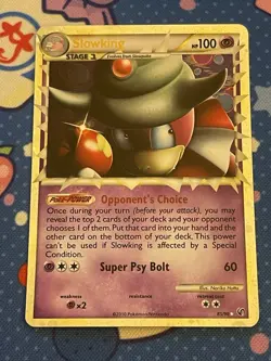 Slowking Prime 85/90 HG&SS Undaunted Pokemon Holo Ultra Rare Lightly Played (LP) - Image 1