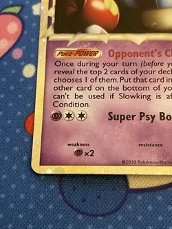 Slowking Prime 85/90 HG&SS Undaunted Pokemon Holo Ultra Rare Lightly Played (LP) - Image 3