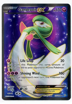 2015 POKEMON Gardevoir EX 155 Full Art 155/160 XY Primal Clash Holo - Image 1