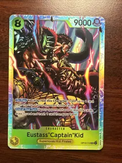 Eustass"Captain"Kid OP10-112 English SR Royal Blood One Piece Card Game - Image 1