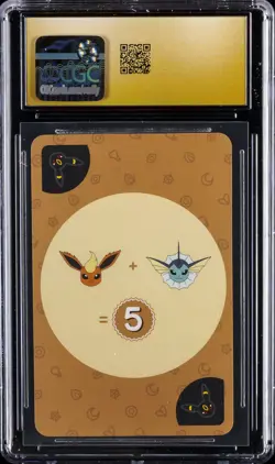2019 POKEMON PLAYING CARDS KOR POINT SALAD - EEVEE ED UMBREON CGC 10 PERFECT - Image 2