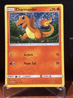 Pokemon TCG Charmander Alternate Cosmos Holo Promo Card 18a/147 - Image 1