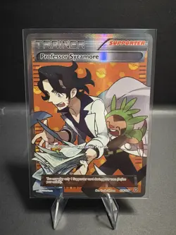 Pokemon TCG Professor Sycamore Steam Siege Full Art Ultra Rare Card 114/114 NM - Image 1