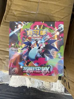 Sealed Pokemon TCG Cards Booster Box Inferno X M2F 2025 Traditional Chinese - Image 1
