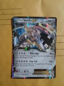 Steelix EX XY Steam Siege 67/114 Holo Rare Pokemon Card TCG Trading Card - Image 1