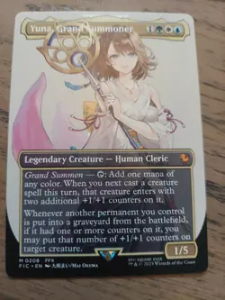 Yuna, Grand Summoner (Borderless) Commander: Final Fantasy Regular - Image 1