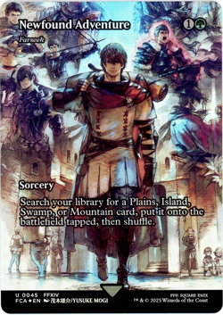 Newfound Adventure - Farseek (Showcase Foil) - 0045 - Final Fantasy - MTG - Image 1
