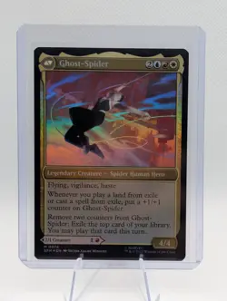 Magic The Gathering Spider-Man Gwen Stacy Ghost Spider #0078 Foil - Image 2