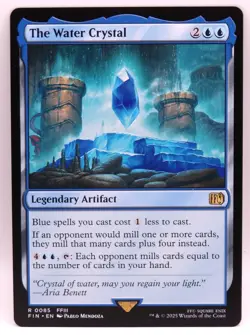 MTG The Water Crystal Final Fantasy Regular NM Un-played - Image 1
