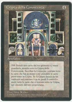 Legends Italian MTG Knowledge Vault Magic - Image 1