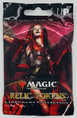 6 Sealed Ultra Pro Magic The Gathering Relic Tokens Legendary Collection + Bonus - Image 3