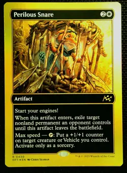 Perilous Snare (Extended Art) Aetherdrift Foil - Image 1