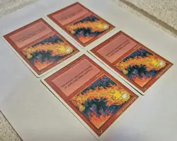 RED ELEMENTAL BLAST x4 MTG 4TH ED MAGIC THE GATHERING RED INTERRUPT COM LP - Image 4