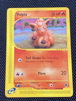 Vulpix Expedition 136/165 Common Pokemon Card LP/NN - Image 1