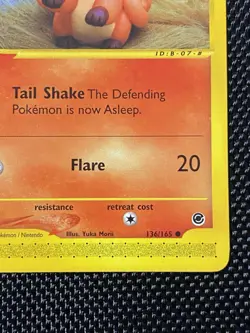 Vulpix Expedition 136/165 Common Pokemon Card LP/NN - Image 4
