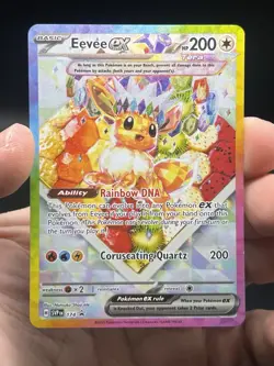 Eevee ex 174 Sv: Scarlet & Violet Black Star Promo Holo Pokemon TCG NM- - Image 3