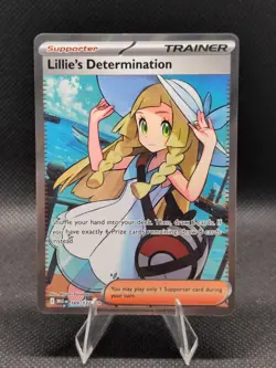 Lillie's Determination (169/132) - Mega Evolutions - Pokemon TCG - NM - Image 1