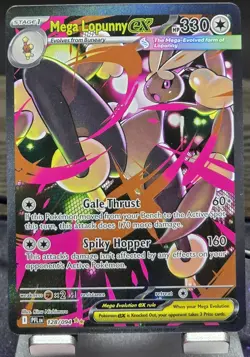 Pokemon - Mega Lopunny EX 128/094 Special Illustration Rare / Phantasmal Flames - Image 1