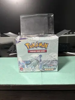 POKEMON TCG Chilling Reign Booster Box - 36 packs - NEW & SEALED Soft case - Image 1