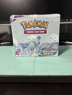 POKEMON TCG Chilling Reign Booster Box - 36 packs - NEW & SEALED Soft case - Image 2
