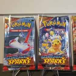 SURGING SPARKS ART SET - 4 SEALED BOOSTER PACKS Pokemon TCG 💎MINT💎 - Image 2