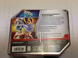 Pokemon Paradox Clash Iron Crown ex Tin promo five packs NEW AND SEALED - Image 2