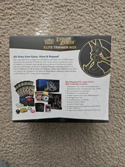 Pokemon TCG Crown Zenith Elite Trainer Box Lucario New Factory Sealed Near Mint 820650851476 - Image 2
