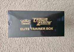 Pokemon TCG Crown Zenith Elite Trainer Box Lucario New Factory Sealed Near Mint 820650851476 - Image 5