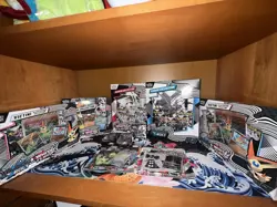 Pokemon TCG - White Flare & Black Bolt SEALED LOT. Binders, Tins, Etc - Image 1