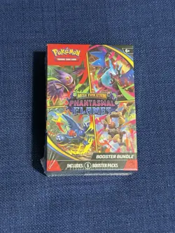 Pokemon TCG Phantasmal Flames Booster Bundle Sealed - Image 1