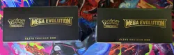 Pokemon TCG Mega Evolution Elite Trainer Box ETB Pair Set of 2 ETB - Image 3