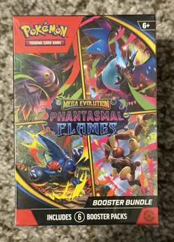 Pokemon TCG Mega Evolutions Phantasmal Flames Booster Bundle - Free Shipping! - Image 1