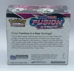 Pokemon TCG: Sword & Shield - Fusion Strike Booster BOX Original - Ship Same Day - Image 5