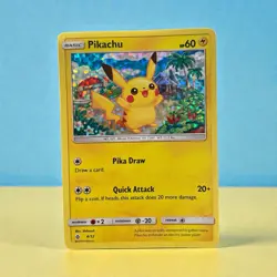 Pokemon Pikachu 4/12- Quick Attack Pika Draw Basic- McDonalds- combined shipping - Image 2