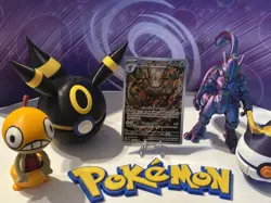 English Pokemon Shiftry Illustration Rare 163/162 Temporal Forces M/NM UK seller - Image 1