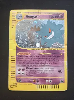 Pokemon Card-Gengar-Skyridge-H9/H32-Holo-ENG-Poor - Image 1