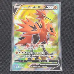 Galarian Zapdos V - 173/198 - Ultra Rare - Chilling Reign - Pokemon Card - NM/M - Image 1