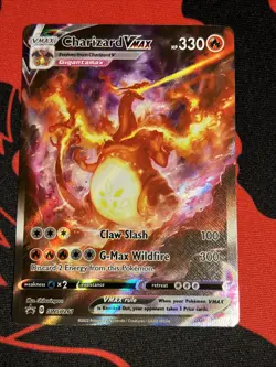 Pokemon TCG: Charizard VMAX SWSH261 SWSH: Sword & Shield Promo Cards Holo - Image 1