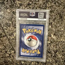 1999 Fossil Kabuto 50/62 1st Edition Pokemon Card PSA 8 - Image 2