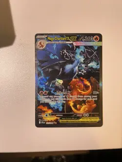 Mega Charizard x EX Special Illustration Rare 125/094 Pokemon Card Near Mint - Image 1